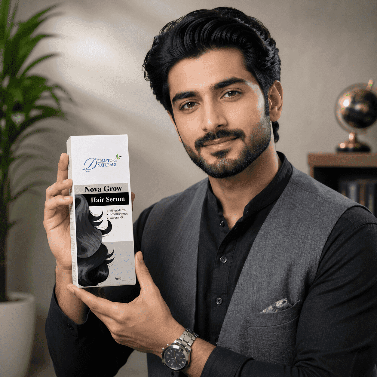 Nova Grow Hair Serum image 3